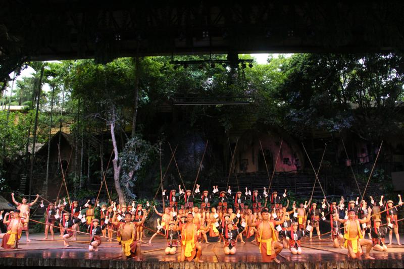 1、《檳榔·古韻》實景演出(1)