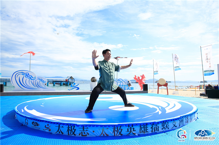 全國太極拳冠軍、北京市武術協會副主席劉彥英演繹太極拳法