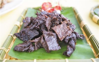 南圣牛肉干。